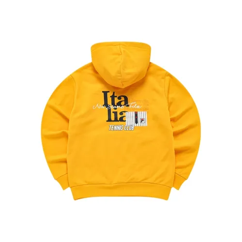 FILA FUSION Golden Оранжево-желтый Женские Толстовки