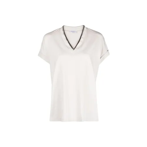 Brunello Cucinelli Бежевые Женские Рубашки T