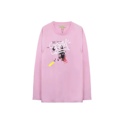 Burberry Свитшот Женский Розовый