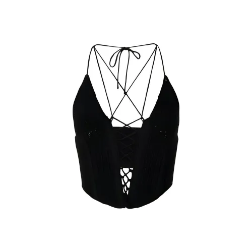 DION LEE Черные Женские Камисоли