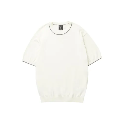 Skechers Diamond Series Т-рубашка с оборванным плечом Женская Кремовый Бежевый Белый