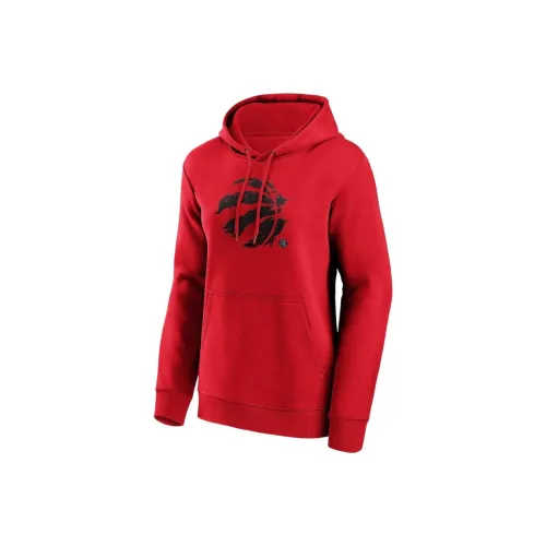 NBA Fanatics Toronto Raptors Толстовка Женская Красная