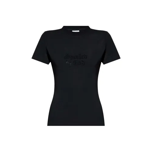 Vetements Черные Женские Футболки