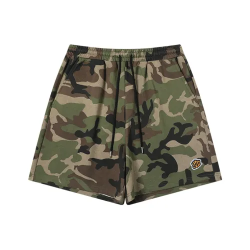 JUNGLE TIGER Повседневные шорты Унисекс Камуфляж
