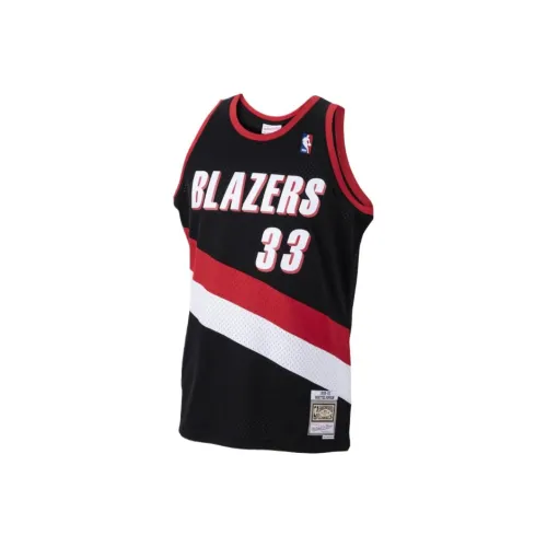 NBA x MITCHELL NESS Portland Trail Blazers Баскетбольная Джерси Мужская Черная