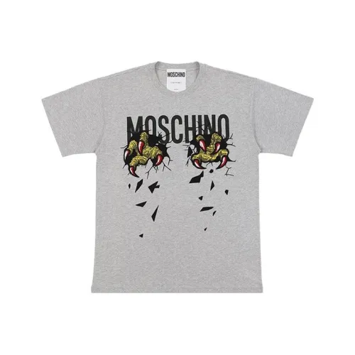 MOSCHINO Серые Женские Футболки