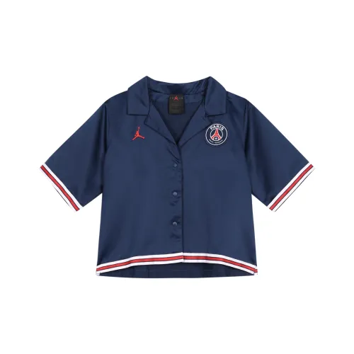 Джордан Рубашка Женская Темно-Синяя