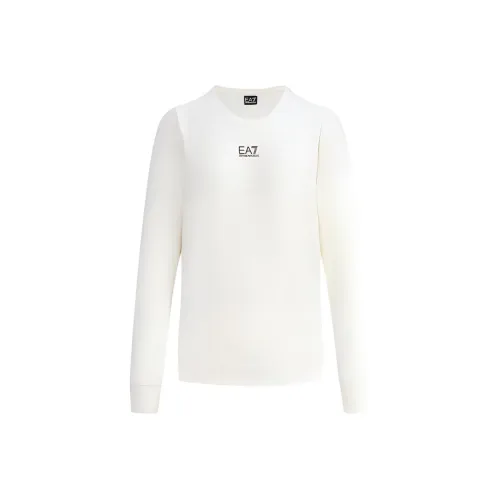 EMPORIO ARMANI EA7 SS24 Свитшот Женский Бежевый