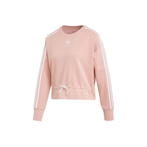 Adidas Originals Clover Series Толстовка Женская Ярко-Розовая