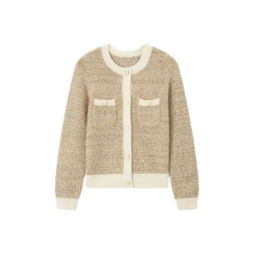 EICHITOO Свитер Женский Хаки Узор