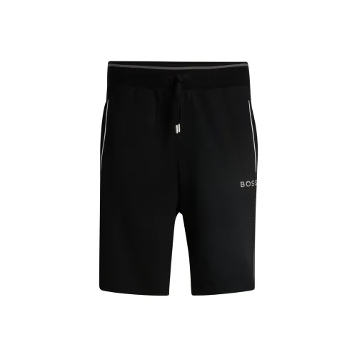 Hugo Boss Черные Мужские Повседневные Шорты