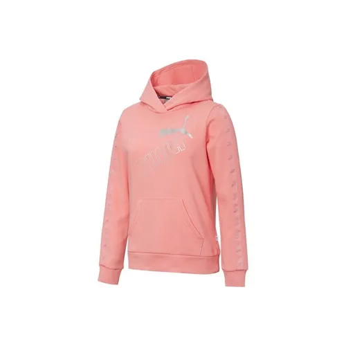 PUMA AMPLIFIED Толстовка Женская Лососевый Красный