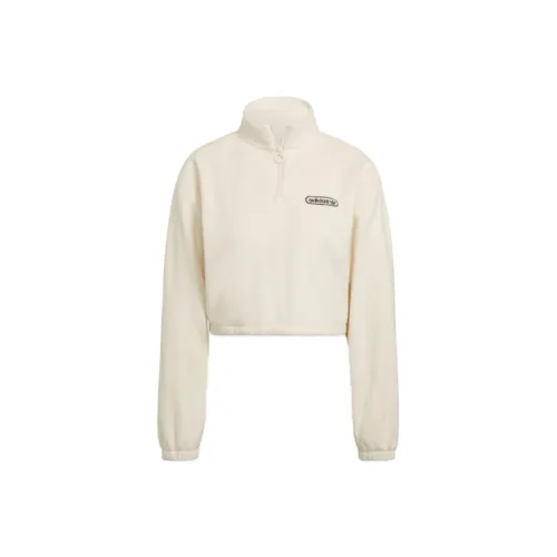 Adidas Originals Свитшот Женский Бежевый Желтый