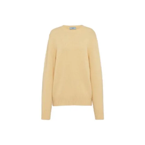 PRADA Желтые Женские Свитеры