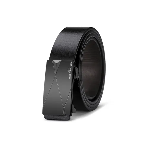 AIKEDAISHU Коровья кожа Разделенный TRANSFER Кожаные ремни Мужской 3,3 см