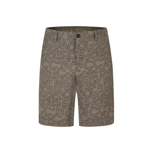 C'N'C New Order Classics series Весенний Летний Повседневные шорты Мужские Коричневые с принтом