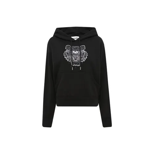 KENZO Classic Tiger Head Черный Женские Свитшоты