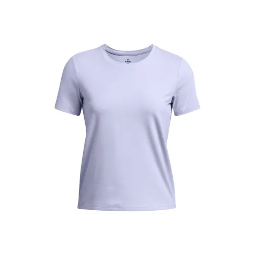 Under Armour T-Shirt Женская Светло-Синяя Фиолетовая