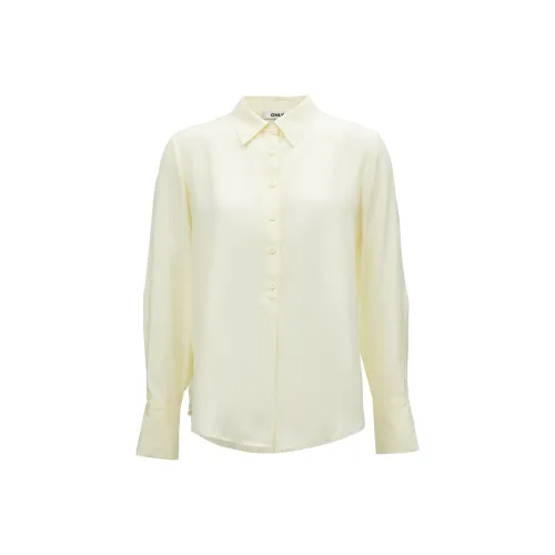 ONLY A06 Груша Slush Желтый Женские Рубашки