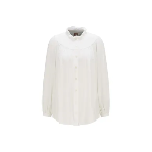 HUGO BOSS Белые Женские Рубашки