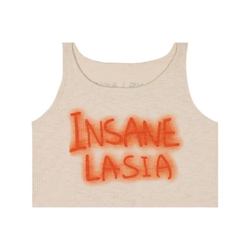 INSANE LASIA Экрю Женские Камисоли