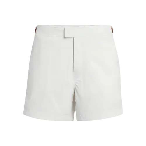 Ermenegildo Zegna Белые Мужские Повседневные Шорты