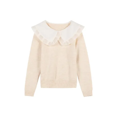 Lagogo Бежевые Женские Свитеры