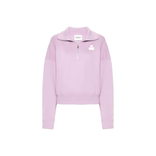 ISABEL MARANT ETOILE SS24 Толстовка Женская Лиловый Фиолетовый