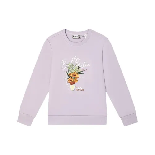 FILA x LUSUO Свитшот Женские Jingle Bell Фиолетовый