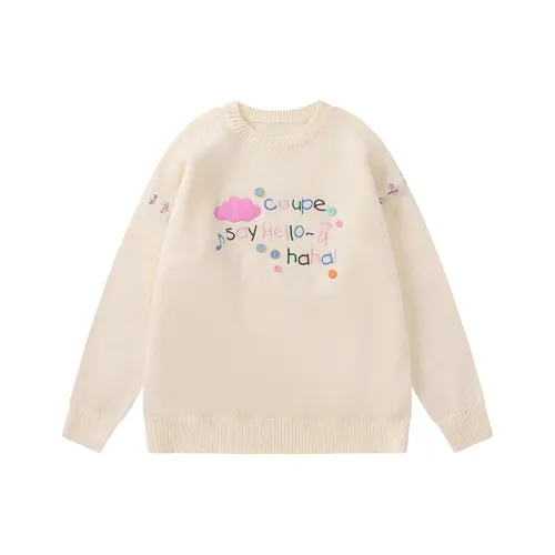 Katie Ermilio Абрикос Женские Свитеры