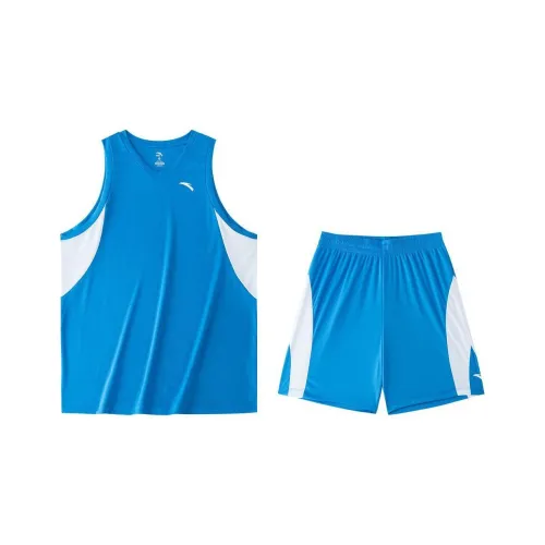 ANTA Basketball Collection Повседневная спортивная одежда Мужская Королевский синий Чисто белый