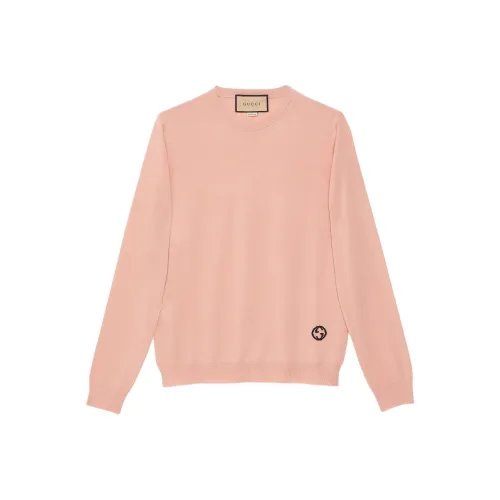 GUCCI Свитер Женский Светло-Розовый