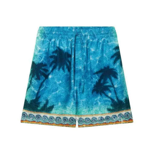 CASABLANCA Повседневные шорты Мужские Синие