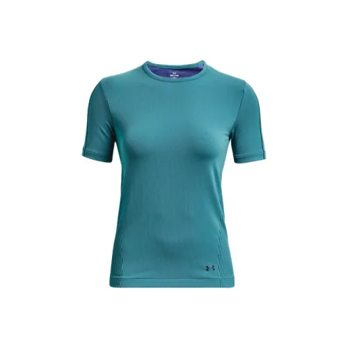 Under Armour Раш Ледниково-голубой Женские Футболки