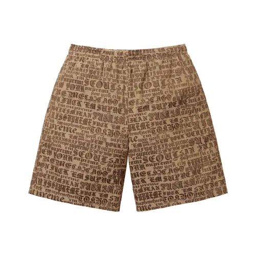 Supreme SS25 Унисекс Повседневные шорты