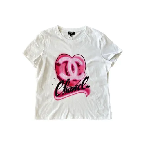 CHANEL Белые Женские Рубашки T