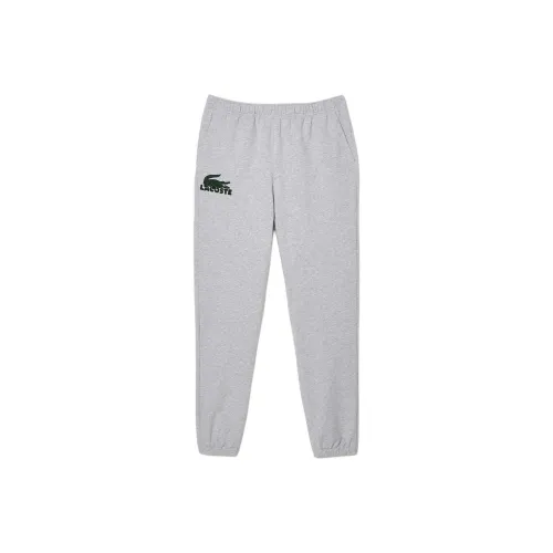 LACOSTE Повседневные брюки Мужские Серые