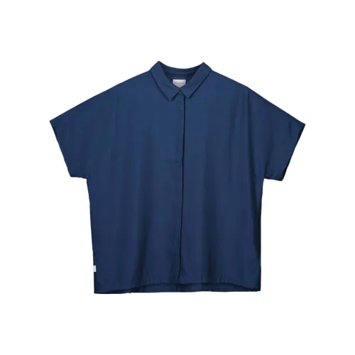 Houdini Дерево W'S Топ Рубашка Женские Большой Синий