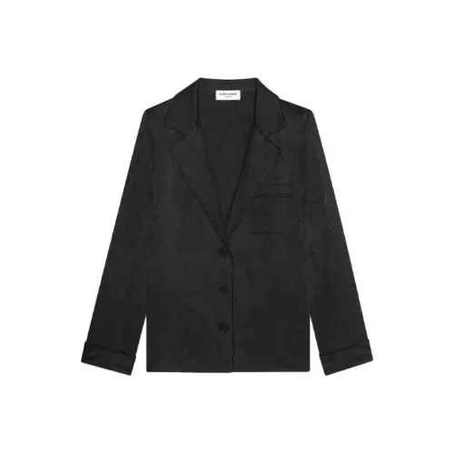 SAINT LAURENT FW21 Рубашка Женская Черная