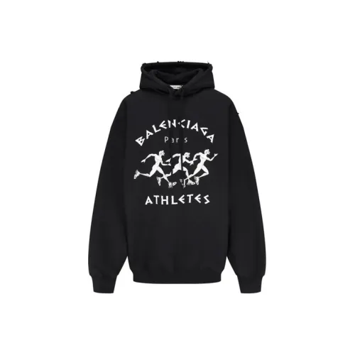 Balenciaga Толстовка Осенняя Женская Черная