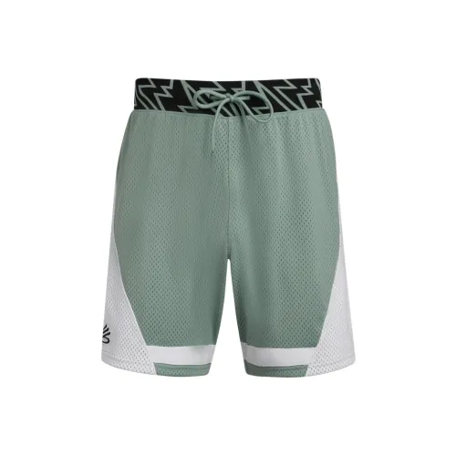 Under Armour Curry Lime Green 348 Мужские Повседневные Шорты