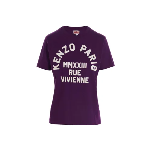 KENZO Фиолетовые Женские Т-рубашки