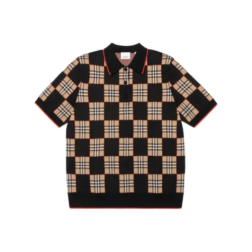 Burberry Поло Женское Черное