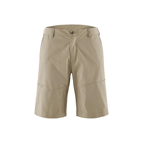 Klattermusen Грин Повседневные шорты Мужские Бежевые