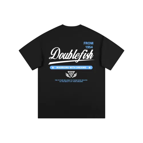 DOUBLEFISH Короткий рукав T-рубашки унисекс