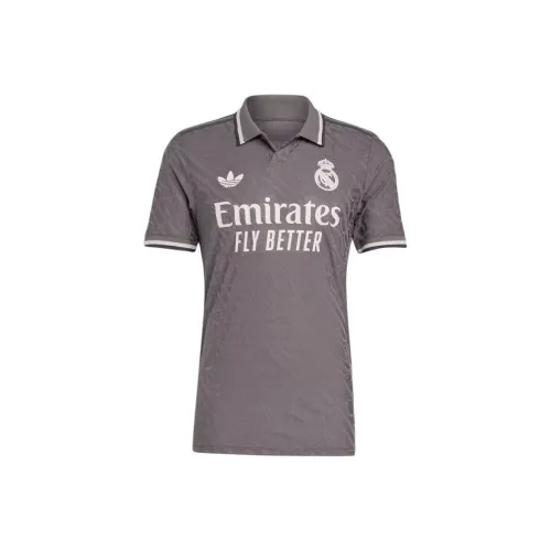 Adidas Originals HEAT.RDY SS24 Футбол Джерси Мужской Уголь