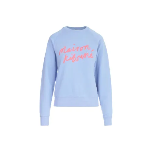 Maison Kitsune Синий Женские Свитшоты