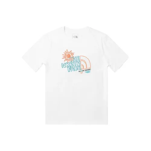 The North Face Рукав с оборванным плечом T-рубашка Женская Белая