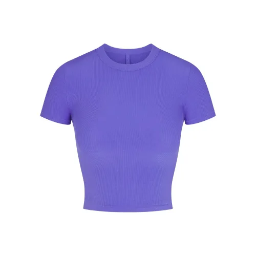 SKIMS T-рубашка Женская Танзанит Танзанит