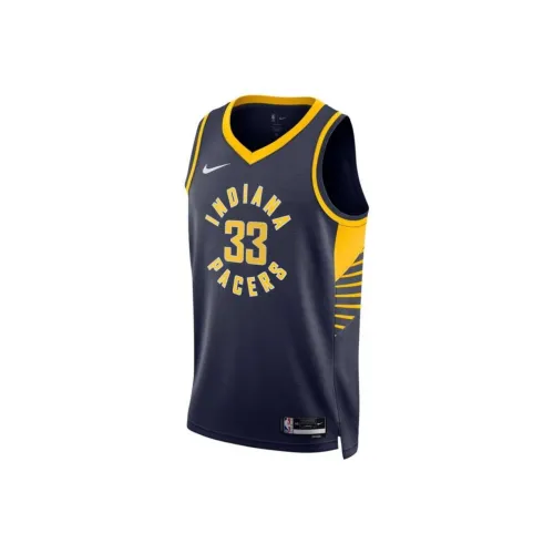 NBA x Nike Indiana Pacers Баскетбольная Джерси Унисекс Морской Синий